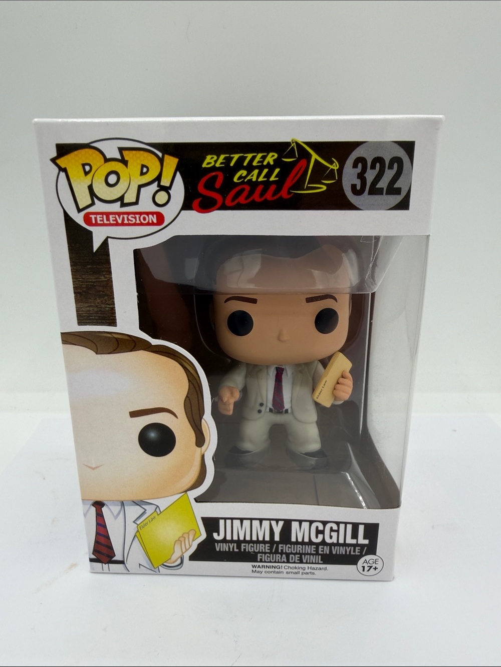 Funko Pop! Jimmy McGill Better Call Saul #322 Authentic Breaking Bad Vinyl Toy